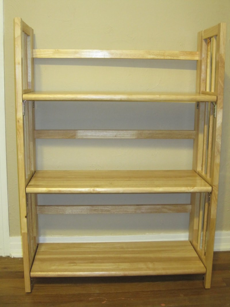 Folding Bookcase Plans wood furniture projects Building PDF Plans